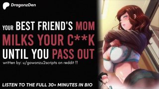 BEST FRIEND’S MOM MILKS YOUR COCK | Erotic Audio Roleplay ASMR BEST AUDIO PORN EVER